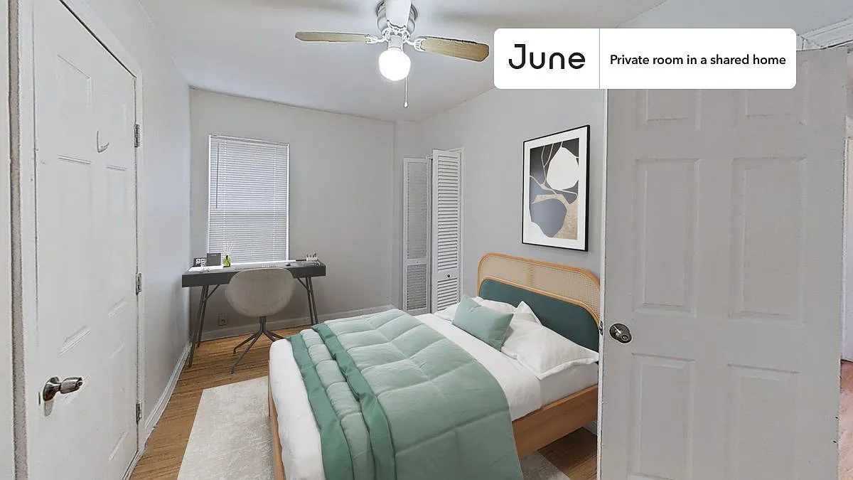 Queen bedroom in 3 bed/1 bath home in East Cambridge #1812 A — Photo 1