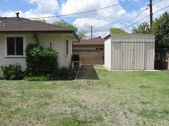 Back yard - storage shed
