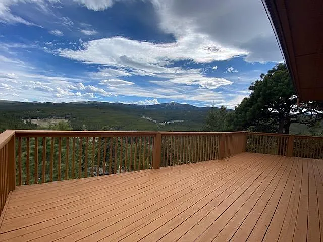 Watch the elk in the valley from your back deck.