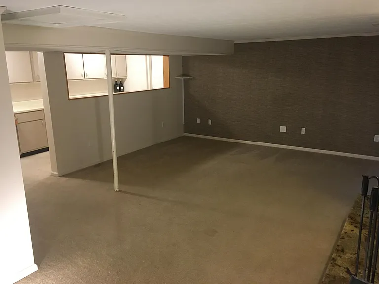 Basement recreation area