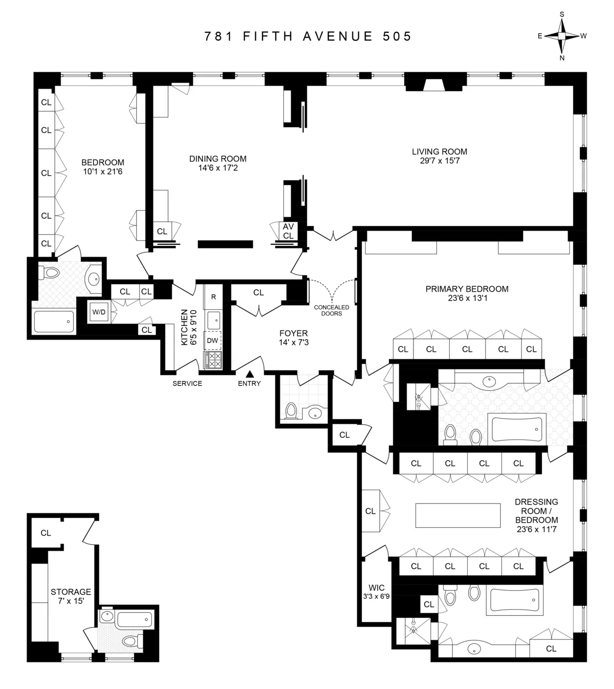 781 5th Avenue #505 in Lenox Hill, Manhattan | StreetEasy