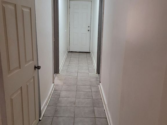 Hallway to back door