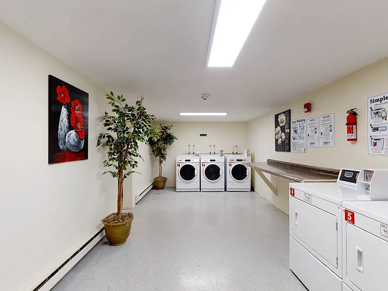 newly renovated laundry rooms