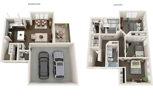 Floor plan Three Bedroom Farmhouse