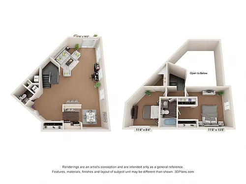 Floor plan Bermuda