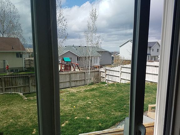 Stepped back yard