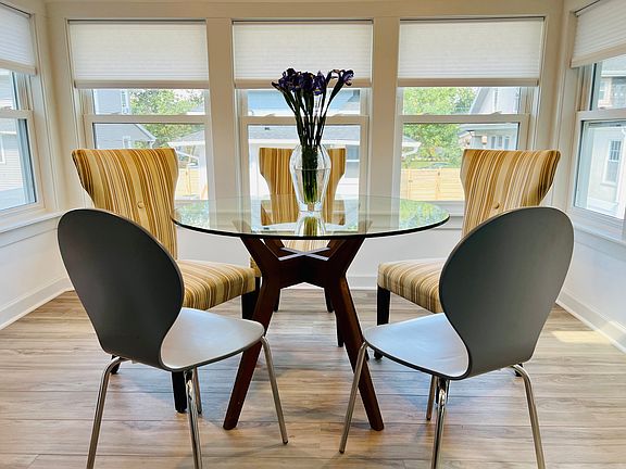 Bright, sun-drenched eat-in Kitchen.