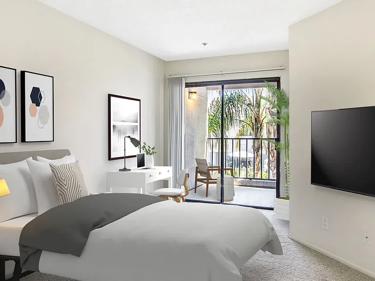 Bedroom with Balcony