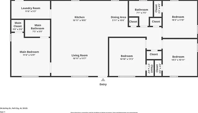 4 bed, 2.0 bath, 1344 sqft, $1,445 — Photo 2