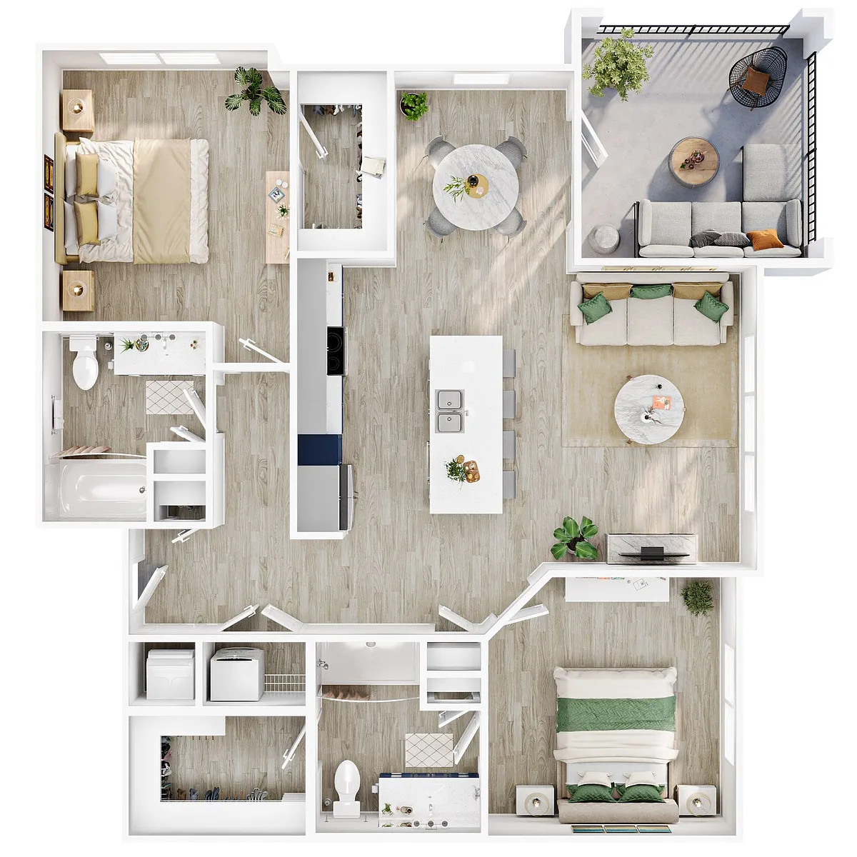 Floor plan B2