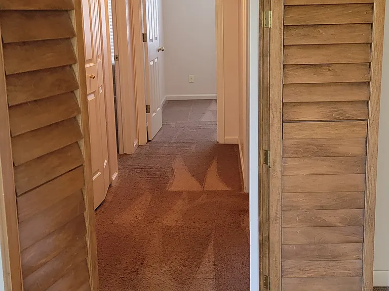 View of hallway from living room