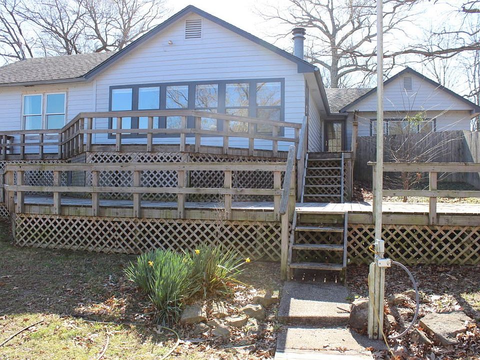 back of housew/decks