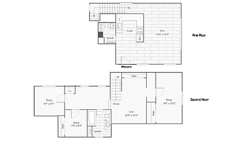 Floor plan Decatur