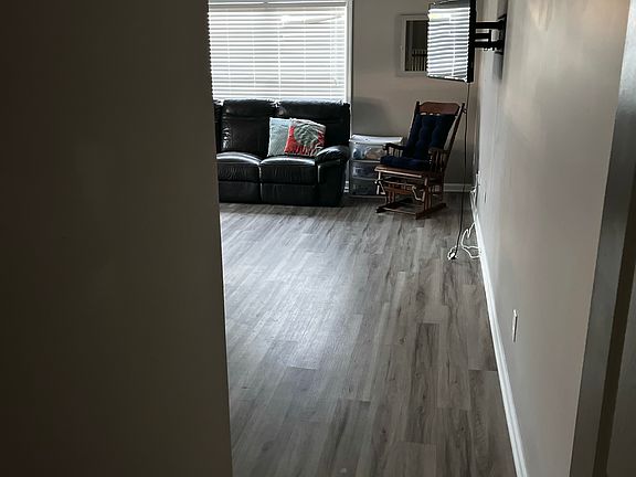 Hallway into private room