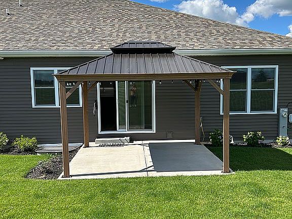 Back patio