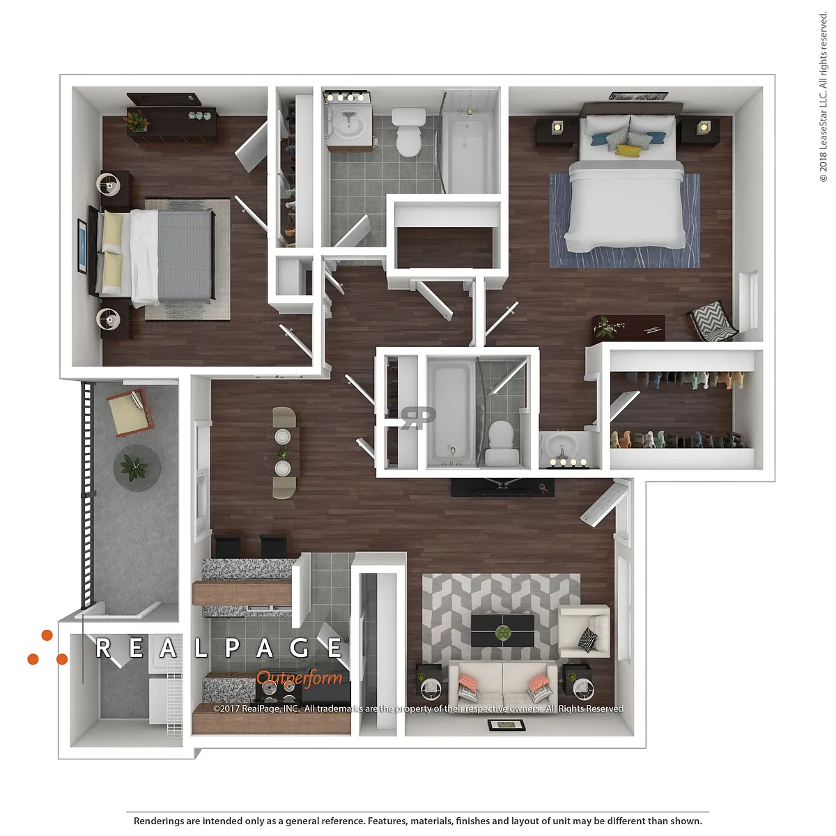Floor plan B3