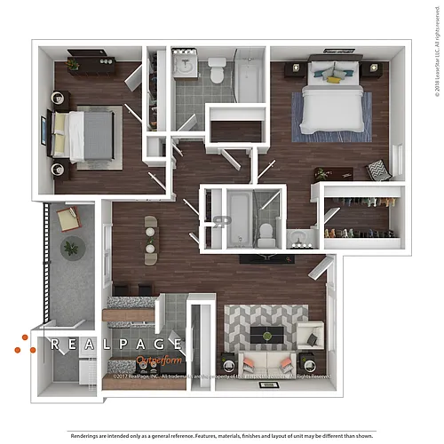 Floor plan B3