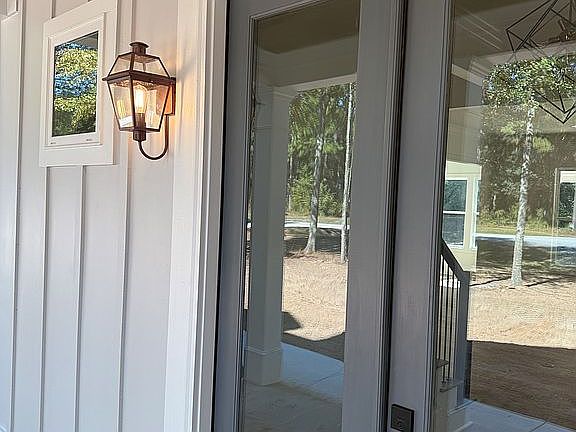 Beautiful double front doors
