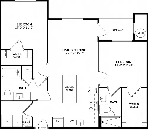 Floor plan B1