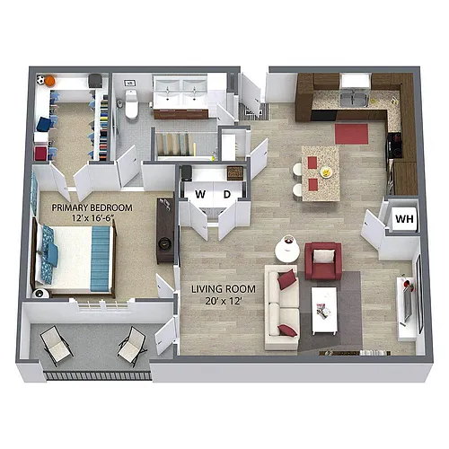 Floor plan The Hazelnut