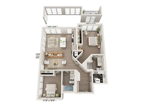 Floor plan B7