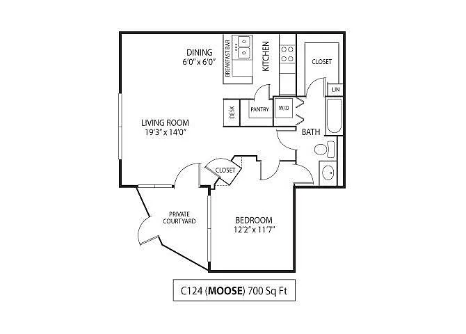 Floor plan Moose