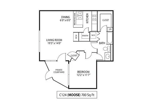 Floor plan Moose