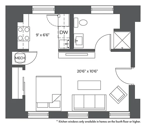 Floor plan The Polk