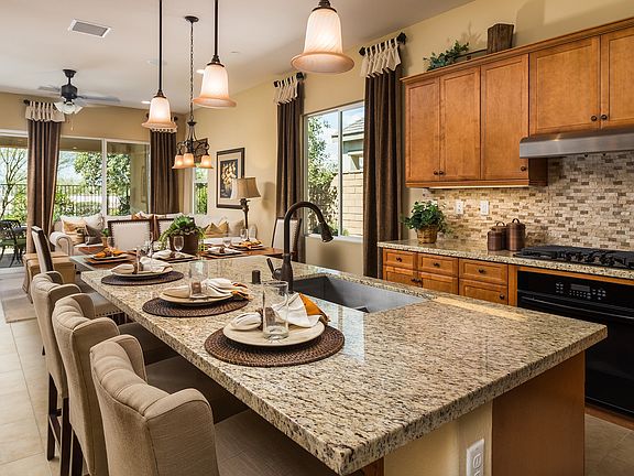 Elegant kitchen with island