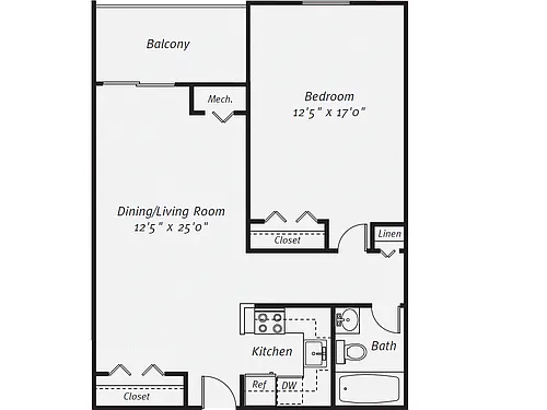 Floor plan A1R