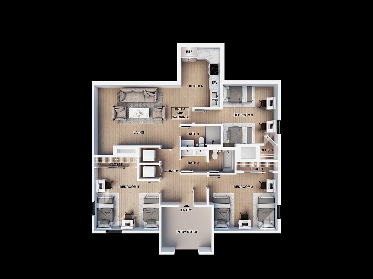 2401 Warring #A 2401 Warring #A - 2401 Warring St