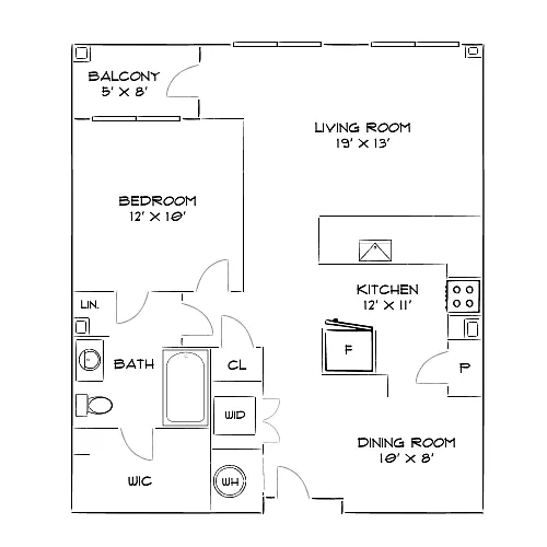 Floor plan Design 1J