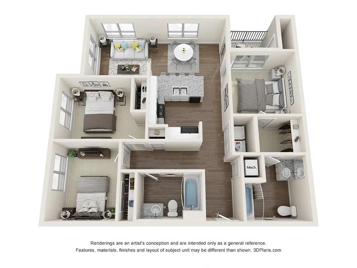 Floor plan C1
