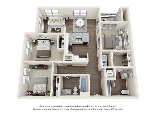 Floor plan C1