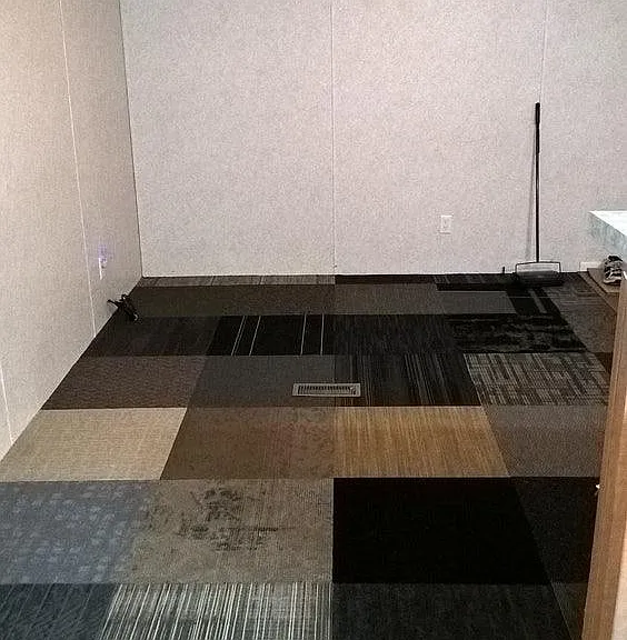Standing in kitchen, facing living room.