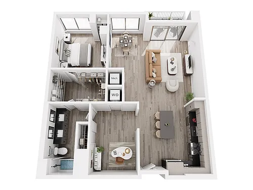 Floor plan A21 Renovated