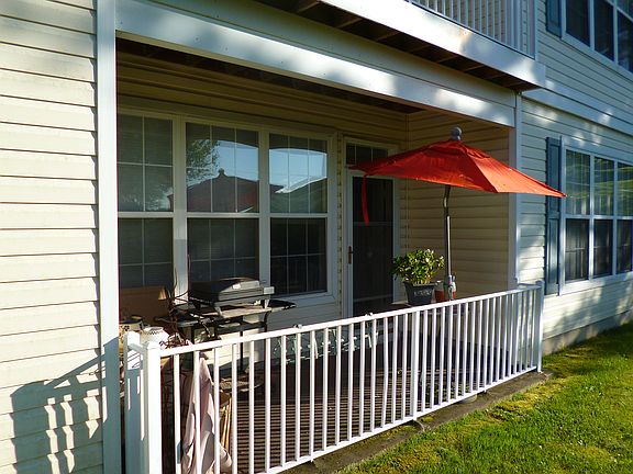 Overlooking the golf course