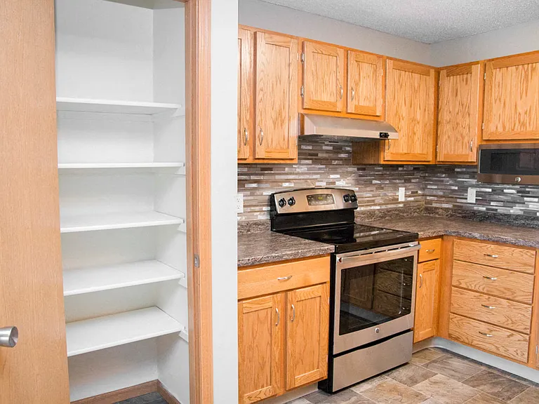 What's more convenient than a pantry right in the kitchen?