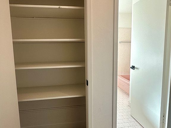 Linen Closet in Hallway