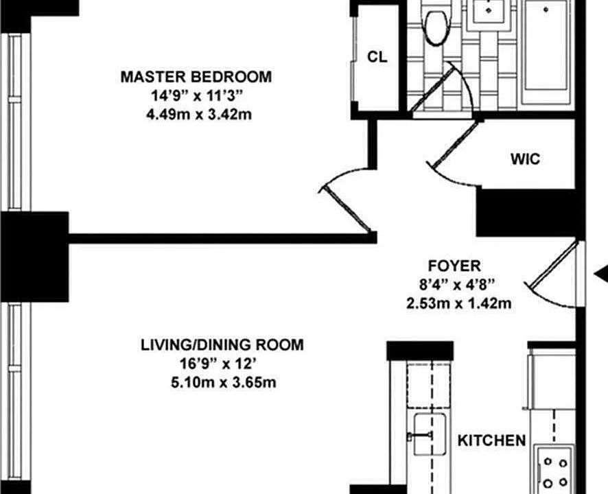 2nd image of 200 Chambers St APT 6N