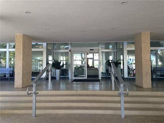 entry of the building
