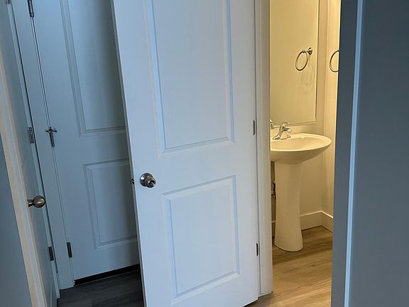 Downstairs half bath