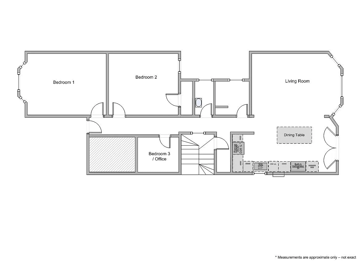 Floor plan - 1234 Cole St