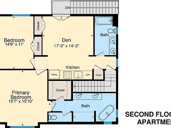 2nd floor plan