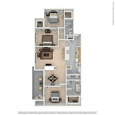 Floor plan C2B