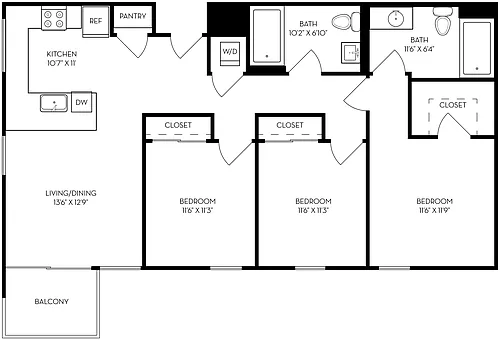 Floor plan C1