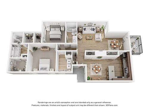 Floor plan N