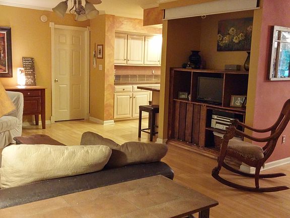 Living room from front door