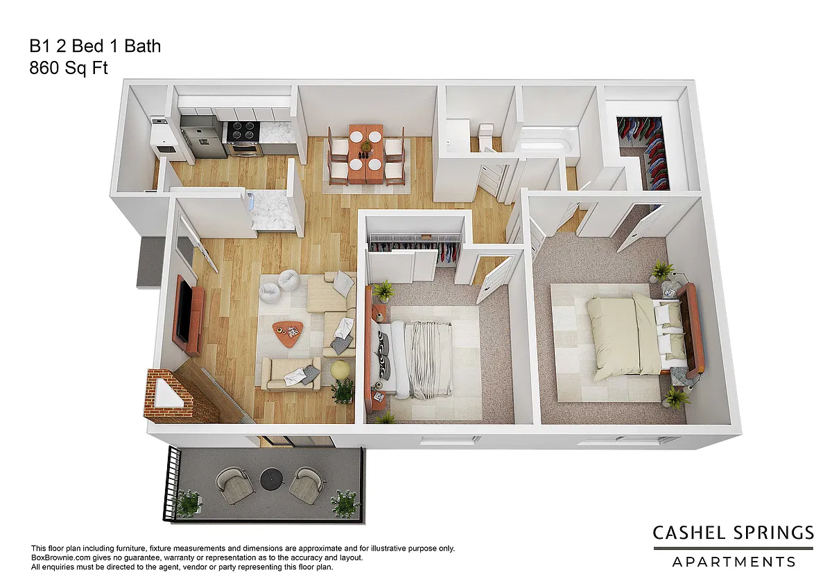Floor plan B1