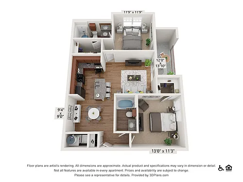 Floor plan The Lacey